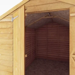 Mercia 8 X 6ft Overlap Double Door Apex Windowless Shed -Lifetime Sales 12822431 1615033256162981