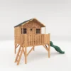 Mercia 14 X 7ft Honeysuckle Wooden Playhouse With Tower And Slide - Installation Included -Lifetime Sales 12822467 1014949331932346