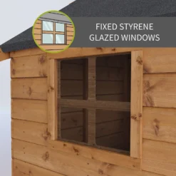 Mercia 8 X 7ft Honeysuckle Wooden Playhouse With Tower - Installation Included 14 Mercia 8 X 7ft Honeysuckle Wooden Playhouse With Tower - Installation Included -Lifetime Sales 12822469 1254949332088505