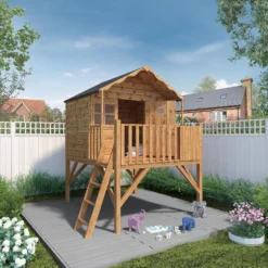 Mercia 8 X 7ft Honeysuckle Wooden Playhouse With Tower - Installation Included 13 Mercia 8 X 7ft Honeysuckle Wooden Playhouse With Tower - Installation Included -Lifetime Sales 12822469 6814949331993075