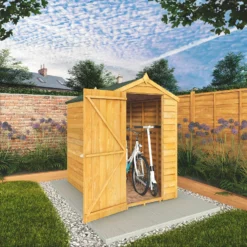 Mercia 6 X 4ft Overlap Apex Windowless Shed - Installation Included -Lifetime Sales 12822591 1805033314200027