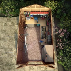 Mercia 10 X 6ft Overlap Apex Windowless Shed - Installation Included -Lifetime Sales 12822596 1755051417016342