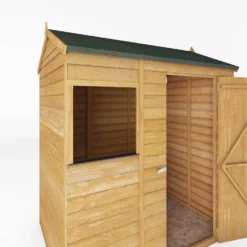 Mercia 6 X 4ft Overlap Reverse Apex Shed - Installation Included -Lifetime Sales 12822599 1104980391843575