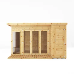 Mercia 12 X 8ft Garden Room With Side Shed - Incl. Installation -Lifetime Sales 12822601 1064983778025334