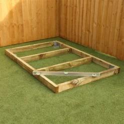 Mercia 6x4ft Pressure Treated Wooden Shed Base - Installation Included -Lifetime Sales 12822602 3184832959766937
