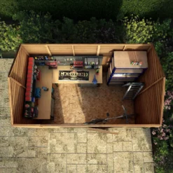 Mercia 10 X 6ft Overlap Reverse Apex Shed - Installation Included -Lifetime Sales 12822603 1504980392005308