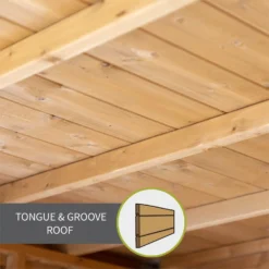 Mercia 11 X 7ft Summerhouse With Side Shed - Installation Included 17 Mercia 11 X 7ft Summerhouse With Side Shed - Installation Included -Lifetime Sales 12822779 1314833219462870