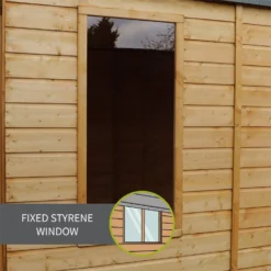 Mercia 11 X 7ft Summerhouse With Side Shed - Installation Included 18 Mercia 11 X 7ft Summerhouse With Side Shed - Installation Included -Lifetime Sales 12822779 1584833219184314