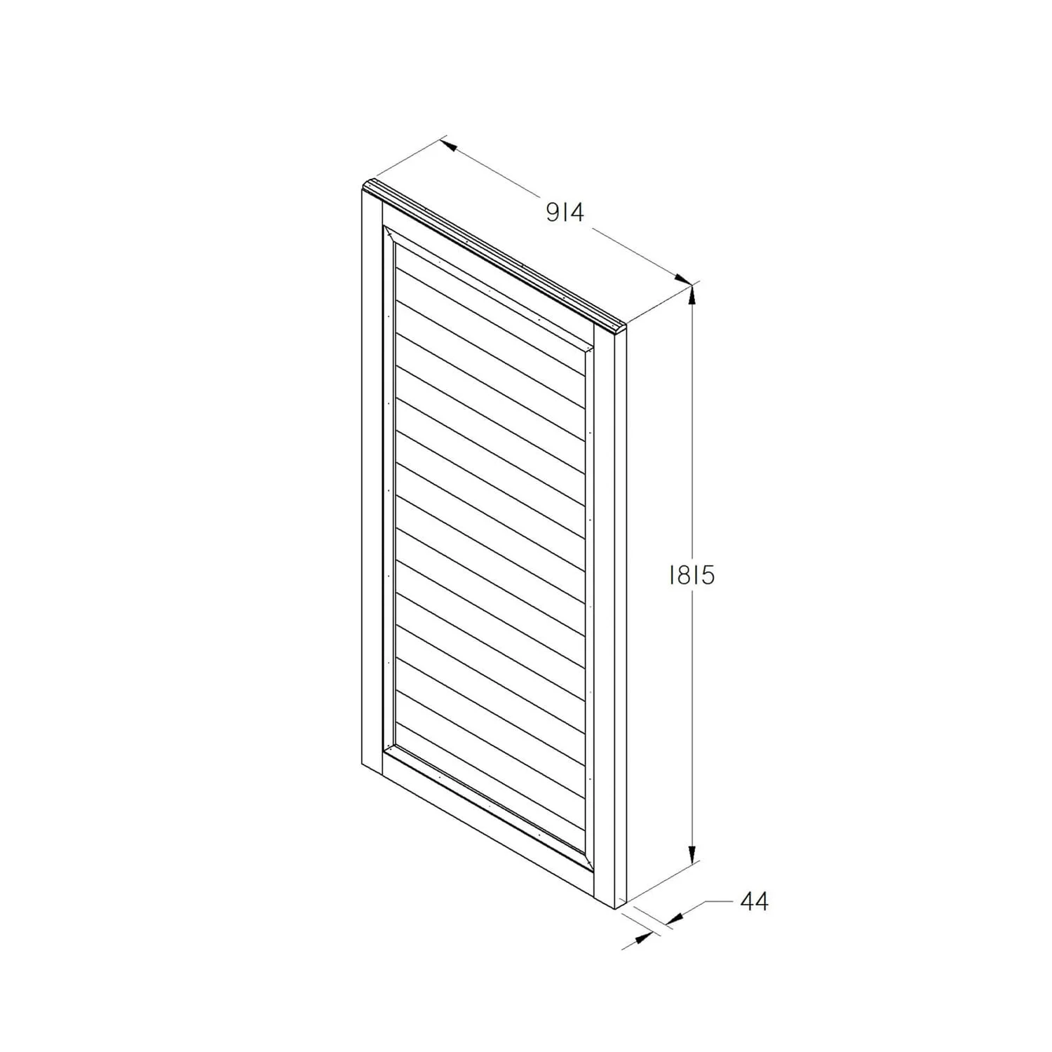 Lap Gate - 6ft 6 Lap Gate - 6ft - Image 4