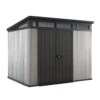 Keter Artisan 9 X 7ft Outdoor Garden Storage Pent Shed - Grey -Lifetime Sales 12823643 8465036177364474