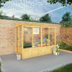 Mercia 8 X 4ft Lean To Greenhouse - Incl. Installation -Lifetime Sales 12825553 6785047800617763