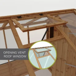 Mercia 10 X 6ft Traditional Apex Greenhouse Combi - Installation Included -Lifetime Sales 12825707 7354976510678727