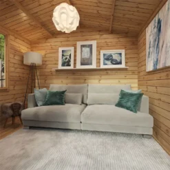 Mercia (Installation Included) 3x3.3m Sherwood 19mm Log Cabin -Lifetime Sales 12825713 1874833221868717