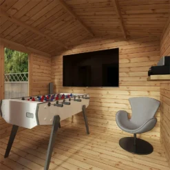 Mercia (Installation Included) 3.3x3.4m Sherwood 19mm Log Cabin 17 Mercia (Installation Included) 3.3x3.4m Sherwood 19mm Log Cabin -Lifetime Sales 12825715 1054833219059202
