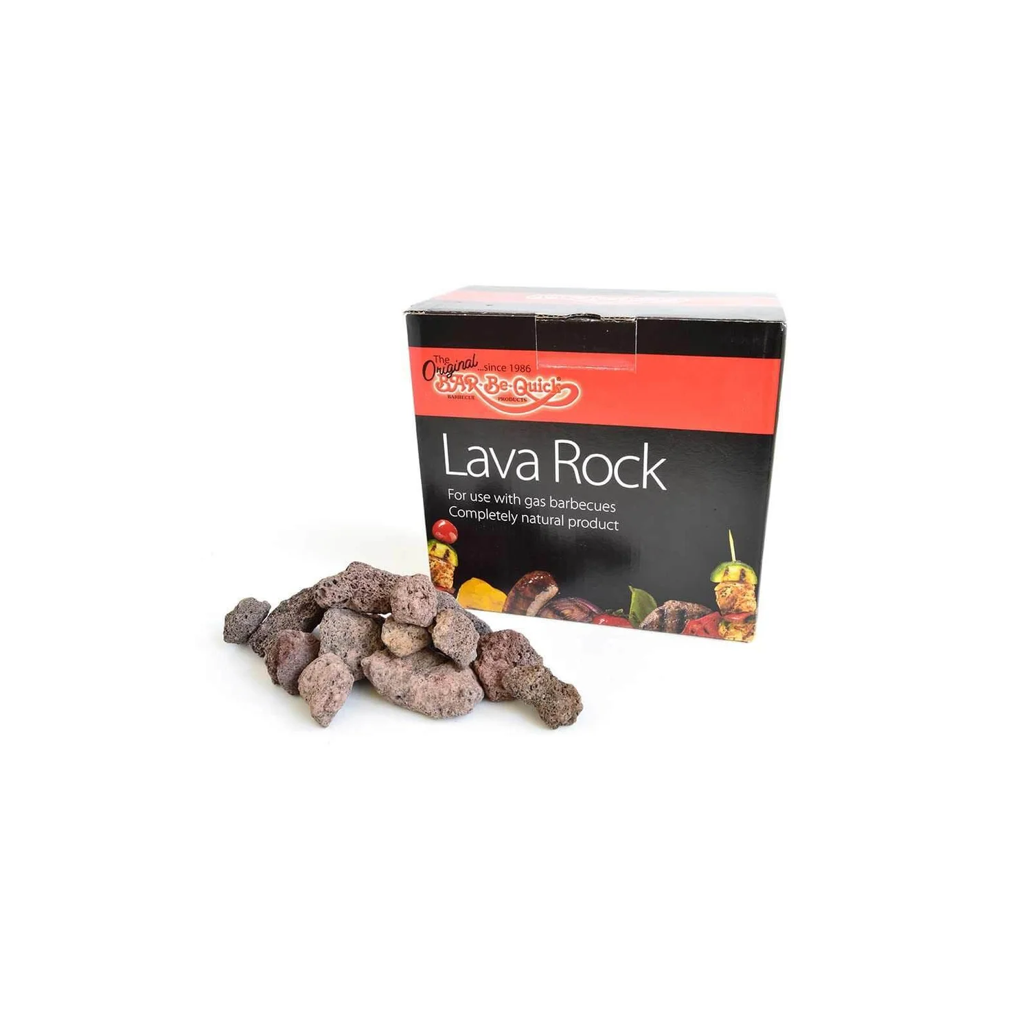 Bar-Be-Quick Lava Rock 4kg 4 Bar-Be-Quick Lava Rock 4kg - Image 2