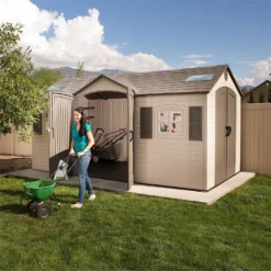 Lifetime 15 X 8ft Outdoor Storage Shed -Lifetime Sales 12826444 1425012584173540