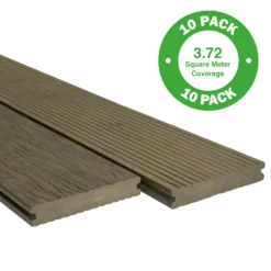 Heritage Composite Decking 10 Pack Oak - 3.72 M2 -Lifetime Sales 12831587 1134831907559426