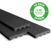 Bridge Board Composite Decking 10 Pack Ebony - 3.48 M2 2 Bridge Board Composite Decking 10 Pack Ebony - 3.48 M2 -Lifetime Sales 12831697 8284831907159028