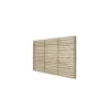 4ft Pressure Treated Contemporary Slatted Fence Panel - Pack Of 3 -Lifetime Sales 12832561 1164831909915599