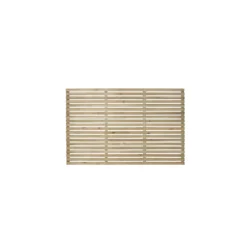 6ft X 4ft (1.8m X 1.2m) Pressure Treated Contemporary Slatted Fence Panel - Pack Of 4 -Lifetime Sales 12832566 1724833201648705