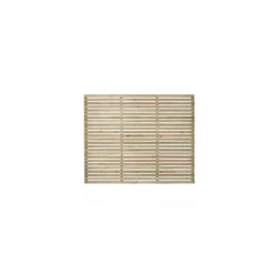 6ft X 5ft (1.8m X 1.5m) Pressure Treated Contemporary Slatted Fence Panel - Pack Of 4 8 6ft X 5ft (1.8m X 1.5m) Pressure Treated Contemporary Slatted Fence Panel - Pack Of 4 -Lifetime Sales 12832570 3014833199312560