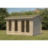 Chiltern 4.0m X 3.0m Log Cabin Single Glazed With Felt Shingles And Underlay -Lifetime Sales 12832762 3094831960097418