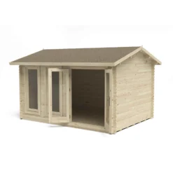 Chiltern 4.0m X 3.0m Log Cabin Double Glazed 34kg Felt, Plus Underlay -Lifetime Sales 12832763 1824833197170200