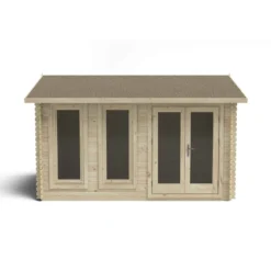 Chiltern 4.0m X 3.0m Log Cabin Double Glazed 34kg Felt, Plus Underlay -Lifetime Sales 12832763 1994833197287575
