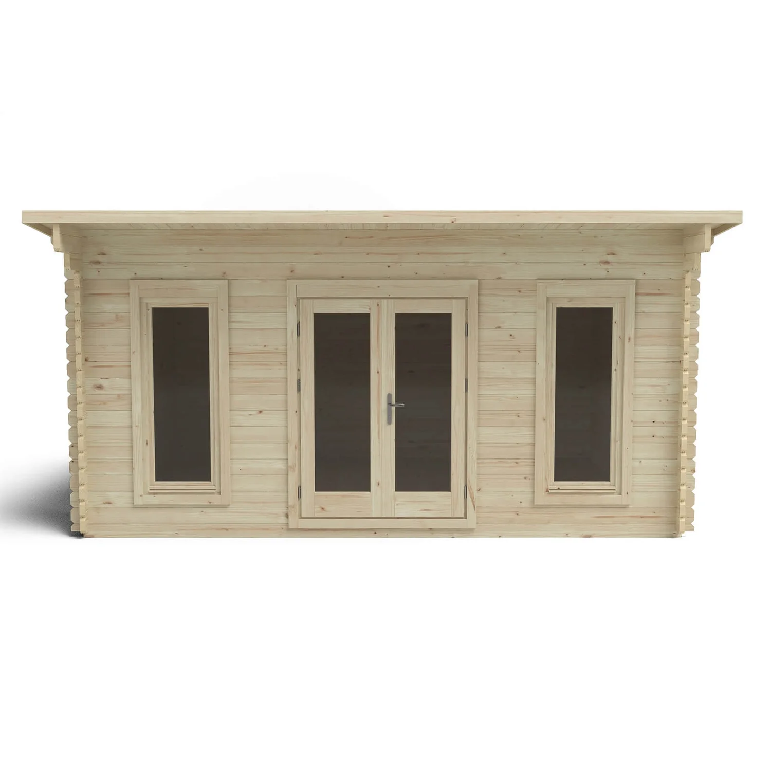 Forest Mendip 5.0m X 4.0m Log Cabin Double Glazed, 34kg Polyester Felt, Plus Underlay 6 Forest Mendip 5.0m X 4.0m Log Cabin Double Glazed, 34kg Polyester Felt, Plus Underlay - Image 4