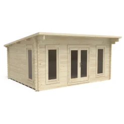 Forest Mendip 5.0m X 4.0m Log Cabin Double Glazed, 34kg Polyester Felt, Plus Underlay 13 Forest Mendip 5.0m X 4.0m Log Cabin Double Glazed, 34kg Polyester Felt, Plus Underlay -Lifetime Sales 12832919 5954833197179545