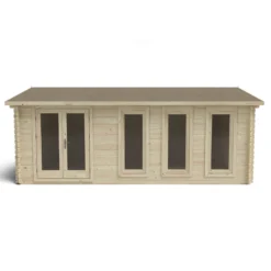Forest Blakedown 6.0m X 4.0m Log Cabin Double Glazed 24kg Polyester Felt, Plus Underlay - Installation Included -Lifetime Sales 12833146 6594833199572927