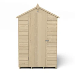 Forest 6 X 4ft Overlap Pressure Treated Apex Shed- 4 Window -Lifetime Sales 12833289 4584833201819756