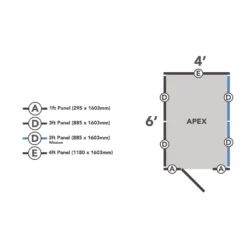 Forest 6 X 4ft Overlap Pressure Treated Apex Shed- 4 Window- Incl. Installation -Lifetime Sales 12833309 1094833204755409