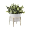 Potted Plant - White With Gold Legs -Lifetime Sales 12833690 1254831603452828