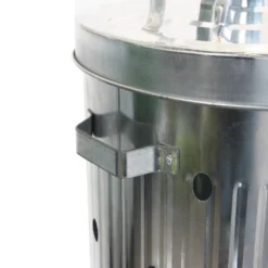 None Garden Galvanised Steel Incinerator / Fire Bin With Lid - 85L -Lifetime Sales 12834094 6265030658477975