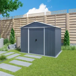 Yardmaster 10x8ft Metal Apex Shed -Lifetime Sales 12834201 1675040005829804