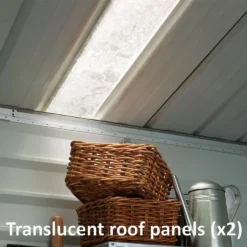 Yardmaster 10x6ft Shiplap Metal Shed -Lifetime Sales 12834214 1345040005566281