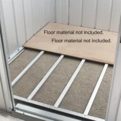 Yardmaster 6x4.5ft Wood Effect Shed (includes Steel Floor Frame Kit) -Lifetime Sales 12834224 2604833195256371