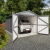 Yardmaster 10x17ft Metal Garage Workshop - Anthracite Grey -Lifetime Sales 12834234 1935040005512830