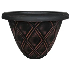 Westminster Lattice Round Pot - 33cm -Lifetime Sales 12834659 7894833167559987