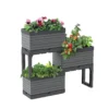Modular Planter Set - Grey -Lifetime Sales 12836339 9204845831780054
