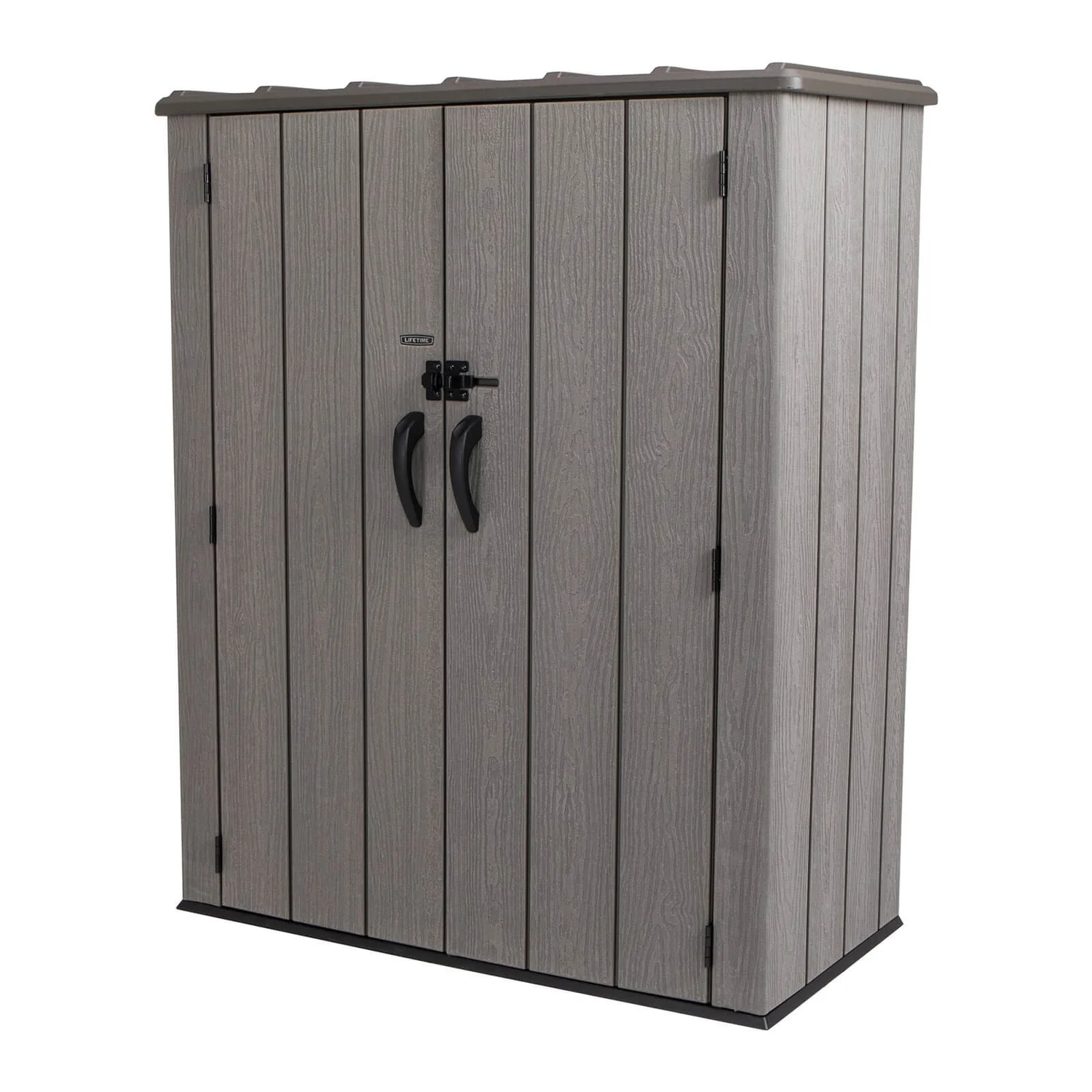 Lifetime 1500L Rough Cut Vertical Storage Cabinet 3 Lifetime 1500L Rough Cut Vertical Storage Cabinet