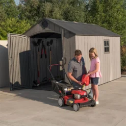 Lifetime 8x12.5 Ft Rough Cut Outdoor Storage Shed -Lifetime Sales 12836583 1254833208767663
