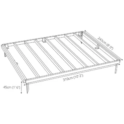 Mercia 10x8ft Pressure Treated Wooden Shed Base -Lifetime Sales 12838509 1444833225953589