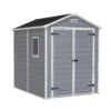 Keter Manor 6 X 8ft Outdoor Garden Apex Storage Shed - Grey -Lifetime Sales 12840573 2105036178529044