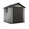 Keter Oakland 7.5 X 7ft Outdoor Garden Apex Storage Shed - Grey -Lifetime Sales 12840574 7335036178977334