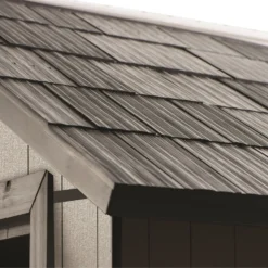 Keter Oakland 7.5 X 11ft Outdoor Garden Apex Storage Shed - Grey -Lifetime Sales 12840580 1855036179644096