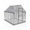 Palram Canopia Hybrid 6 X 8ft Greenhouse - Silver 1 Palram Canopia Hybrid 6 X 8ft Greenhouse - Silver -Lifetime Sales 12877507 8554853165437572