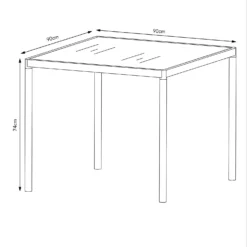 Bambrick 4 Seater Garden Dining Set -Lifetime Sales 12881495 3724948030783797