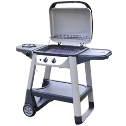 Outback Excel 2 Burner Gas BBQ - Silver & Black -Lifetime Sales 12881703 1514843097309829